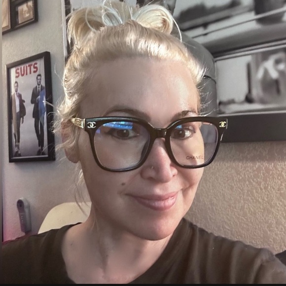 Authentic Chanel Clear Blue Light Glasses *FLOOR PRICE* - Picture 8 of 12